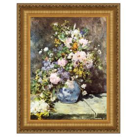 21X28 VASE OF FLOWERS 1886                      NR