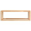 Towel Rack 23.6"x7.9"x7.9" Solid Wood Walnut